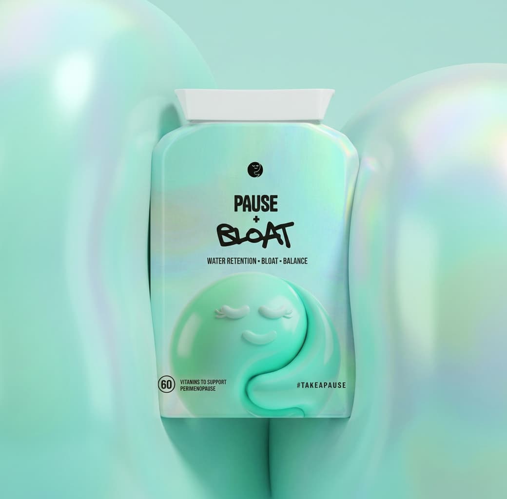 PAUSE+ BLOAT - Perimenopause Bloating & Water Retention Support