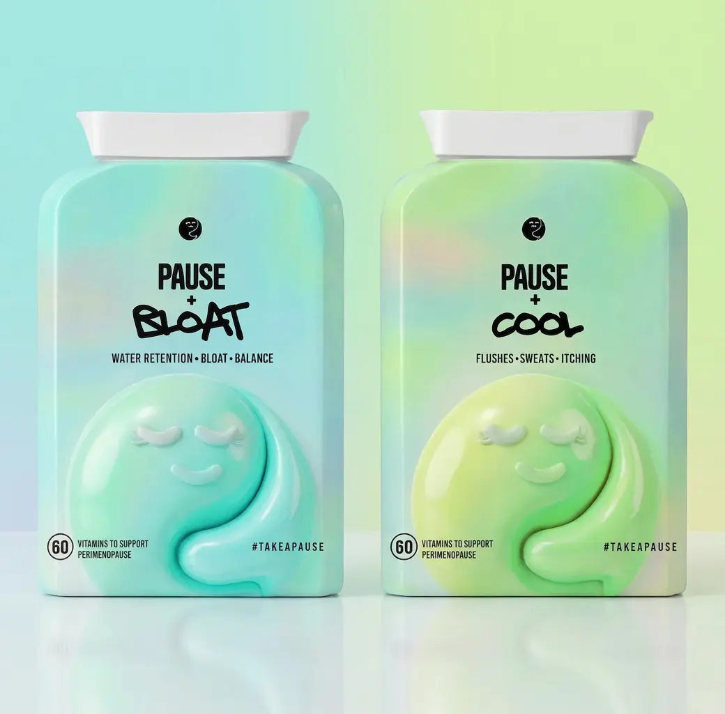 The Body Boss Duo - Perimenopause Bloating, Hot Flushes, Night Sweats & Itching Bundle