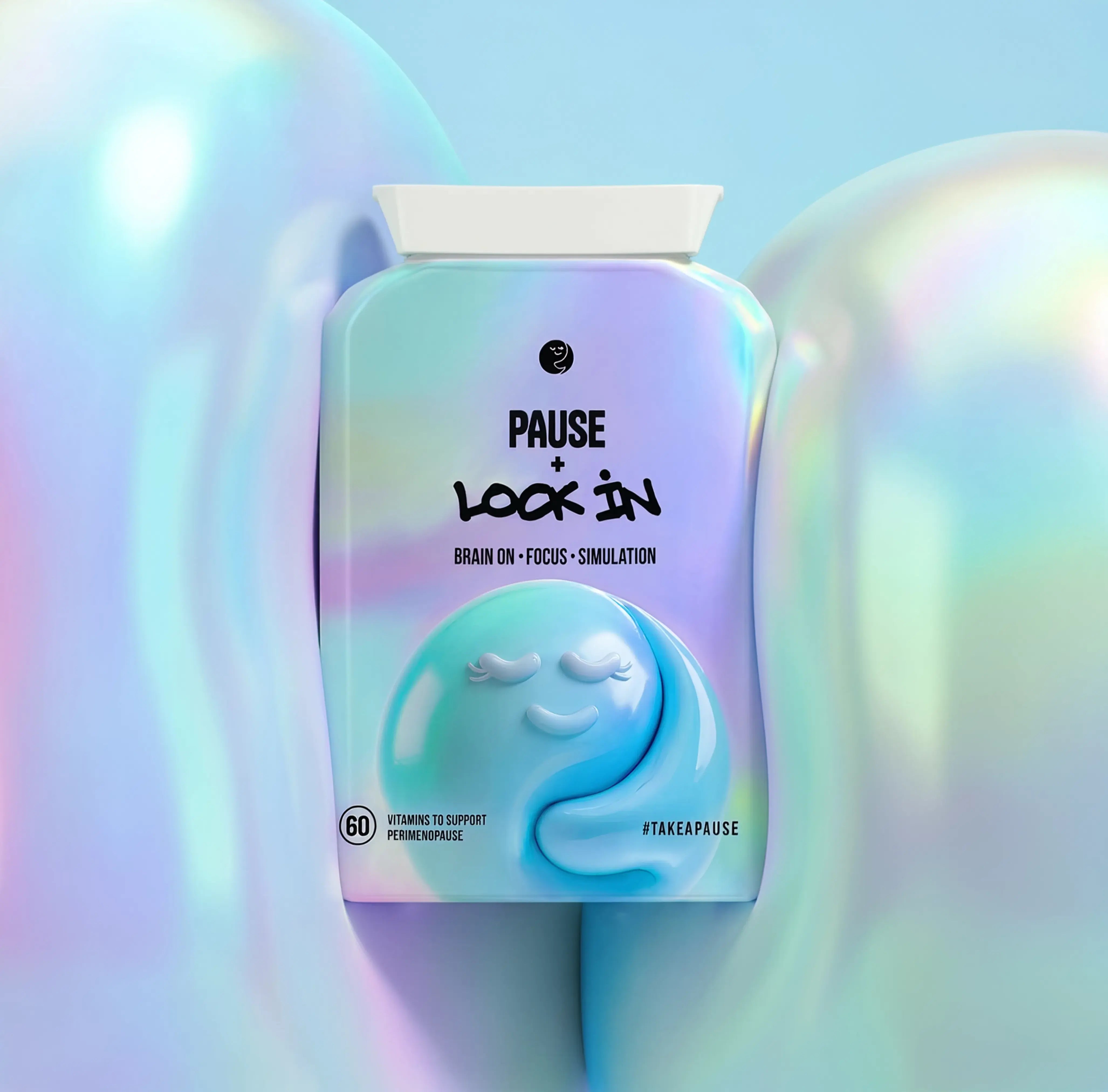 PAUSE+ LOCK IN - Perimenopause Brain Fog, Memory & Focus Support
