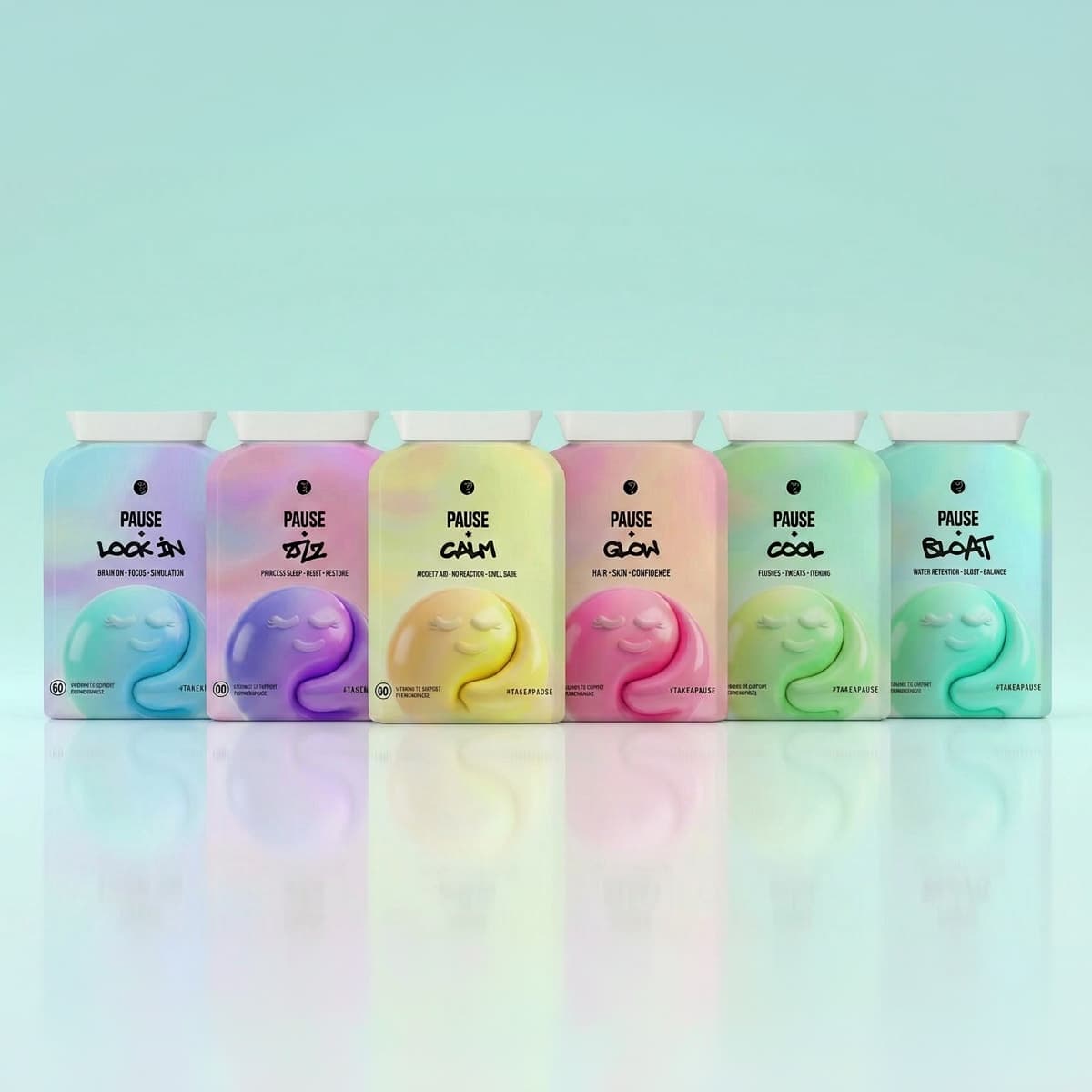 PAUSE+ Complete Set - 6 in 1 Perimenopause Supplement Set